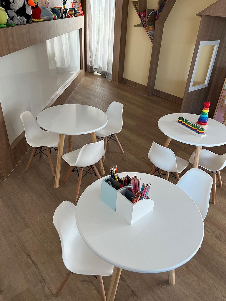 Flat Luxo com varanda gourmet e jardim privativo
