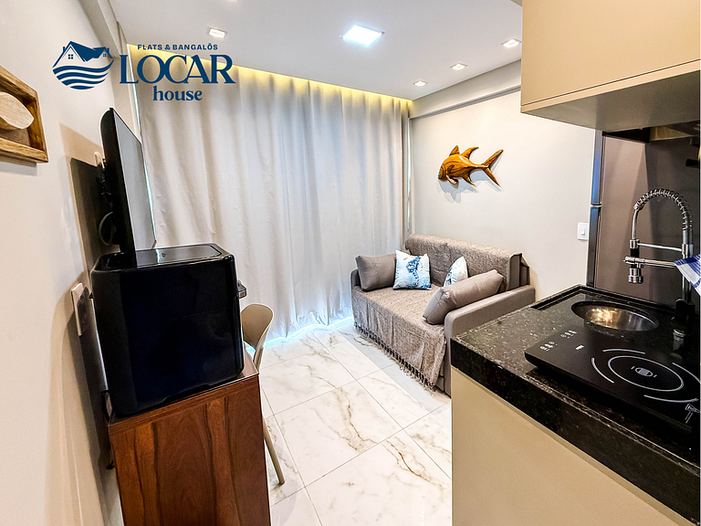 Luxury Flat for 4 People in the Center of Porto de Galinhas