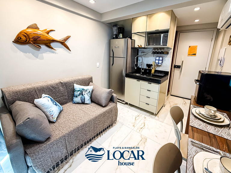 Luxury Flat for 4 People in the Center of Porto de Galinhas