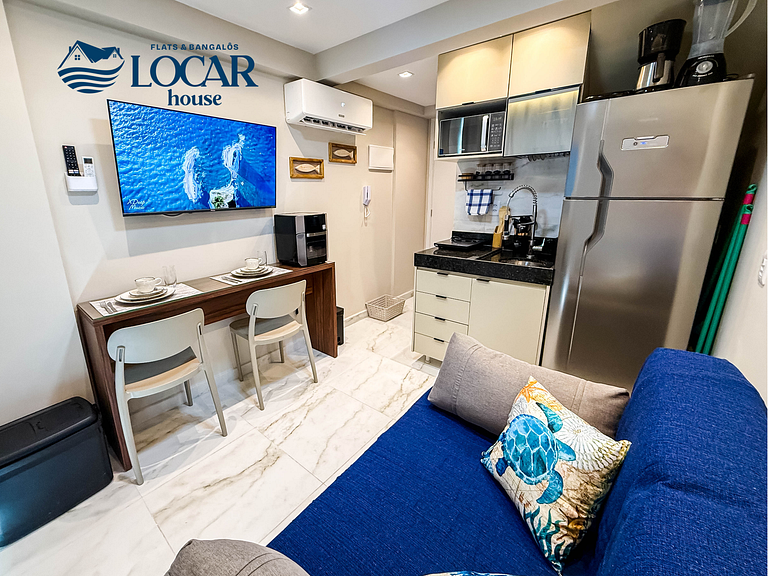 Flat for 4 People in the Center of Porto de Galinhas