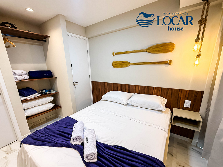 Flat para 4 pessoas no centro de Porto de Galinhas - Flat 30