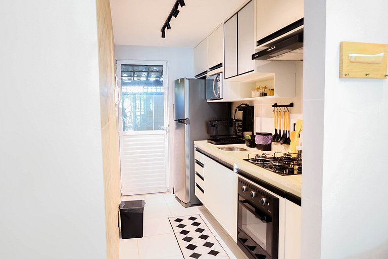 Flat Planta Baja — Frente a la Piscina con Terraza Gourmet