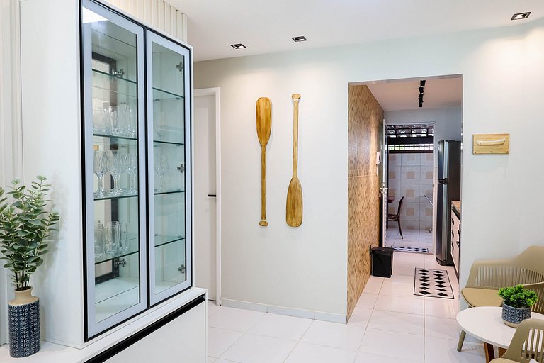 Flat Planta Baja — Frente a la Piscina con Terraza Gourmet