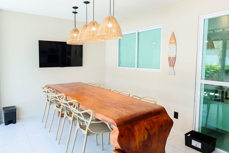 Flat Planta Baja — Frente a la Piscina con Terraza Gourmet