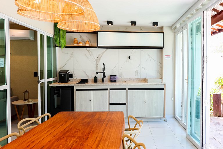 Flat Planta Baja — Frente a la Piscina con Terraza Gourmet