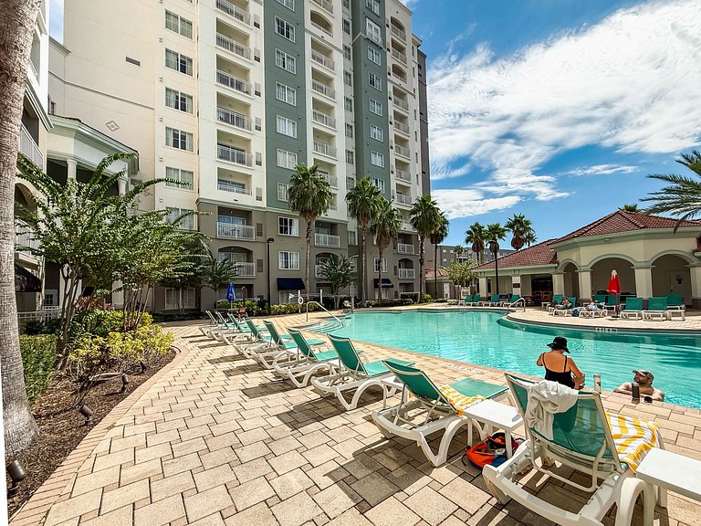 Flat 103 moderno 4min da Universal – The point Orlando