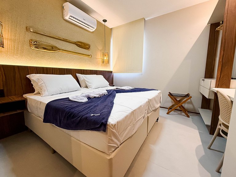 Flat Luxo Beira Mar na Rota dos Milagres 8 pessoas