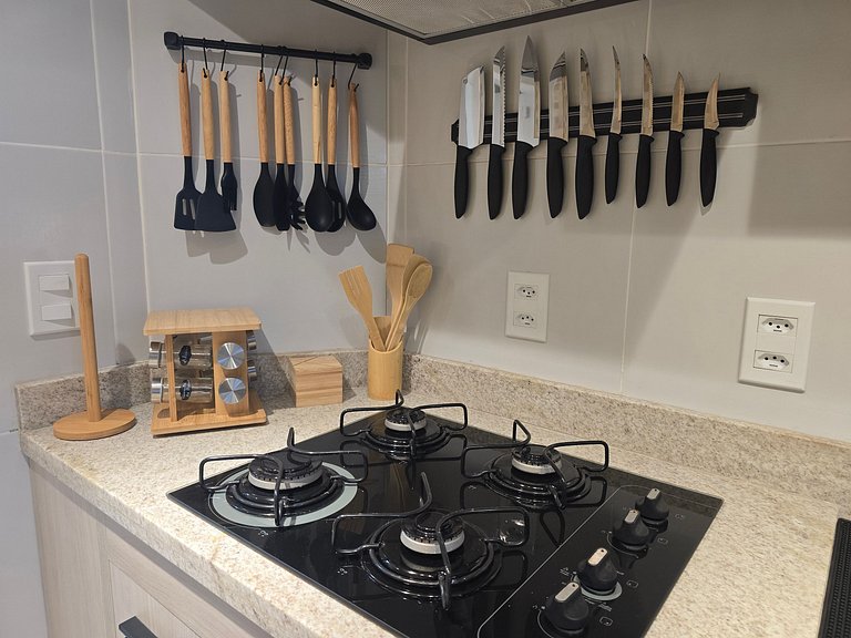 Flat en Planta Baja Frente a la Piscina con Balcón Gourmet