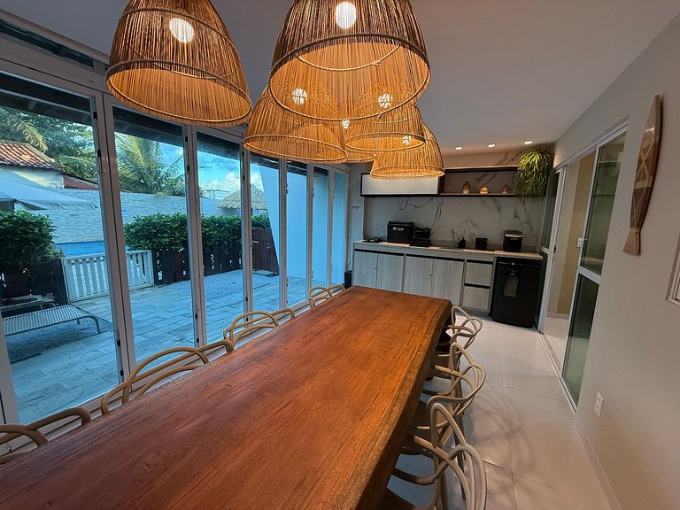 Flat en Planta Baja Frente a la Piscina con Balcón Gourmet