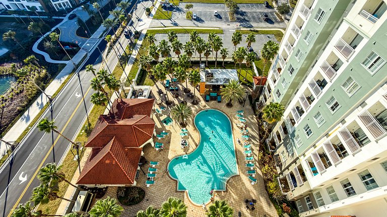 Flat 1203 moderno 4min da Universal – The point Orlando