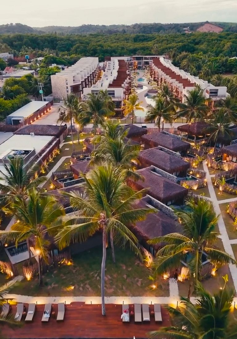 Flat Luxo Beira Mar na Rota dos Milagres 8 pessoas