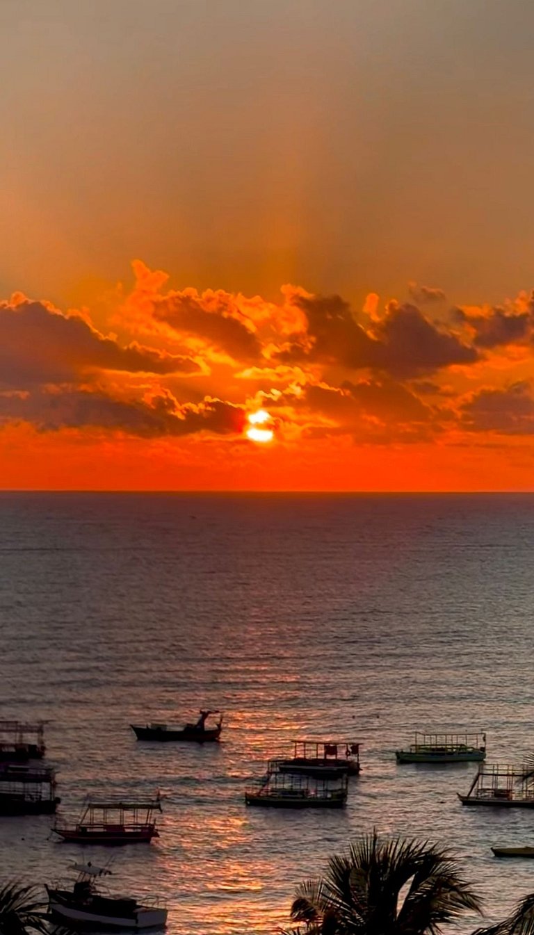 Flat Luxo Beira Mar na Rota dos Milagres 8 pessoas
