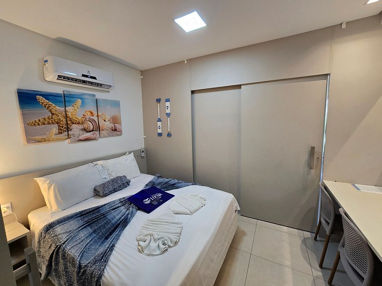 Flat 104 Luxo com varanda gourmet ao lado da Igrejinha – Loc