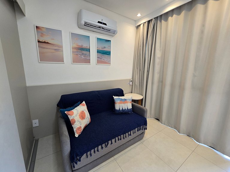 Flat 107 EM Luxo com varanda gourmet no Eco Resort Praia dos