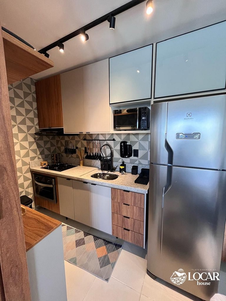 Flat Térreo com vista para a Praia dos Carneiros e varanda G