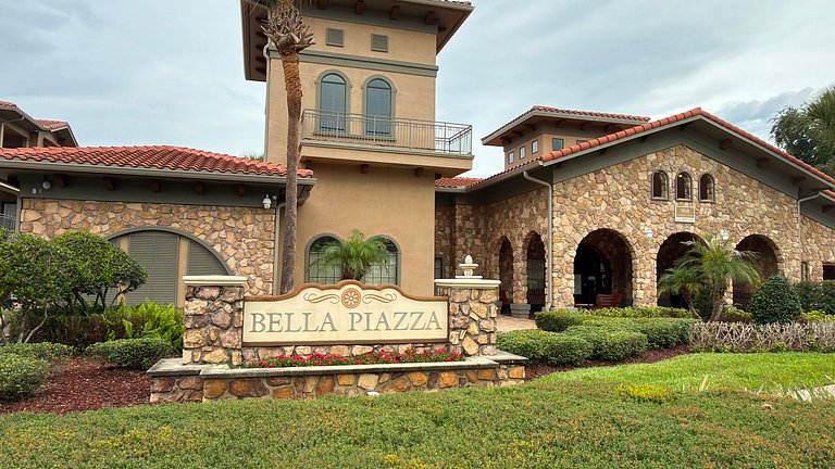Bella Piazza Resort | Apartamento 13 min da Disney