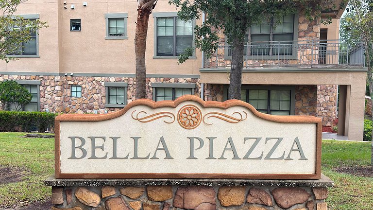 Bella Piazza Resort | Apartamento 13 min da Disney