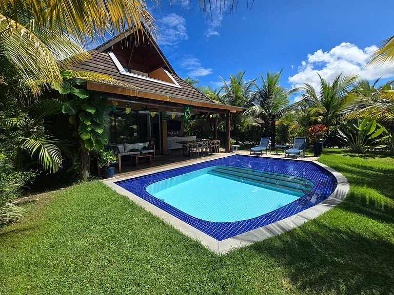 Super Luxury Bungalow with Private Pool and Gourmet Balcony
