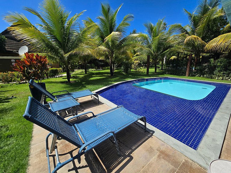 Bungaló Súper Lujo con Piscina Privada y Balcón Gourmet en e