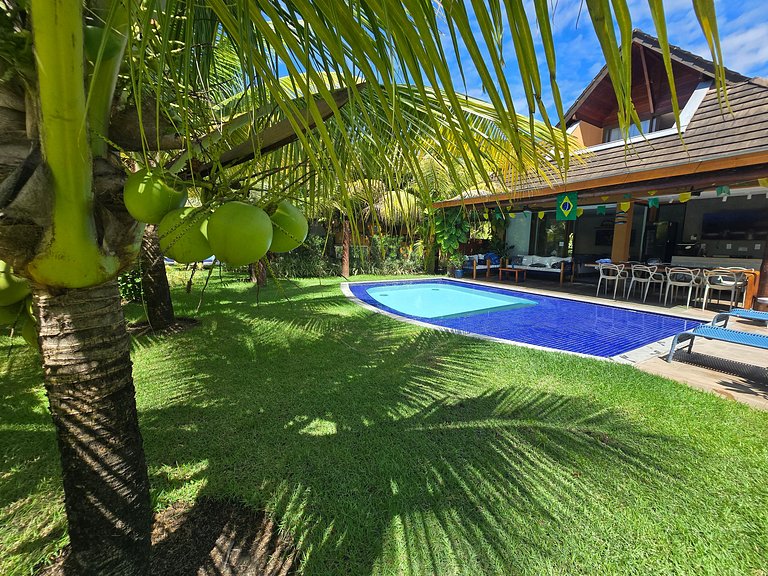 Bangalô Super Luxo com piscina privativa e varanda Gourmet n
