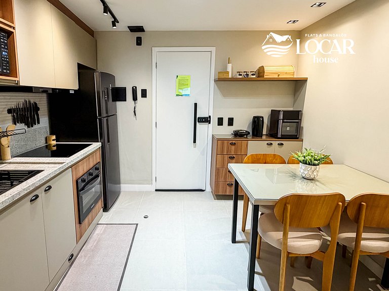 Luxo no Recife Antigo  | Flat 708 no Silo 240