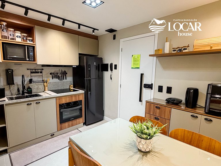 Luxo no Recife Antigo  | Flat 708 no Silo 240
