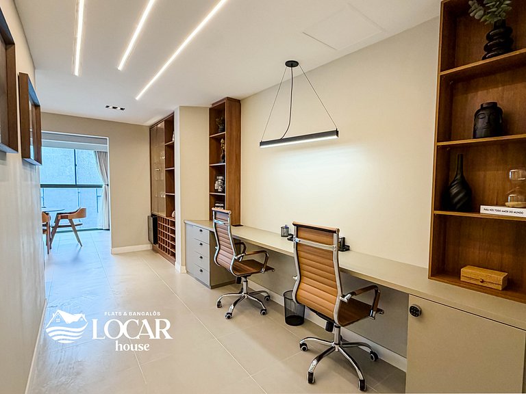 Luxo no Recife Antigo  | Flat 708 no Silo 240