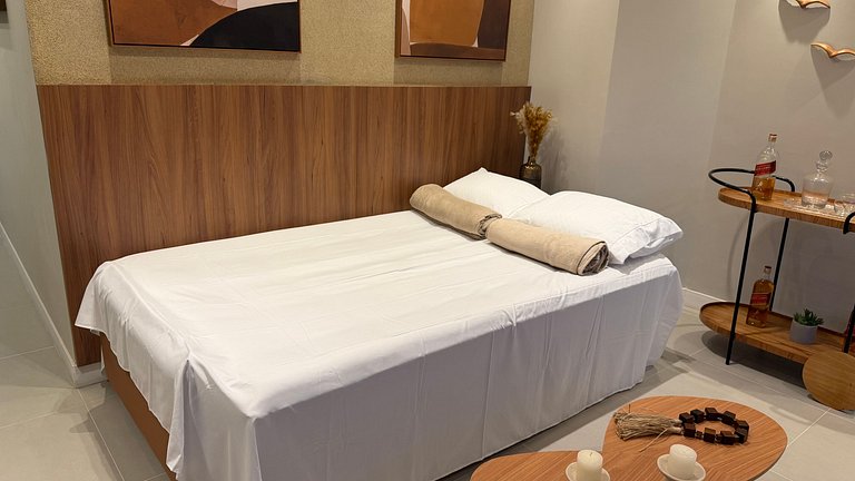 Luxo no Recife Antigo  | Flat 708 no Silo 240
