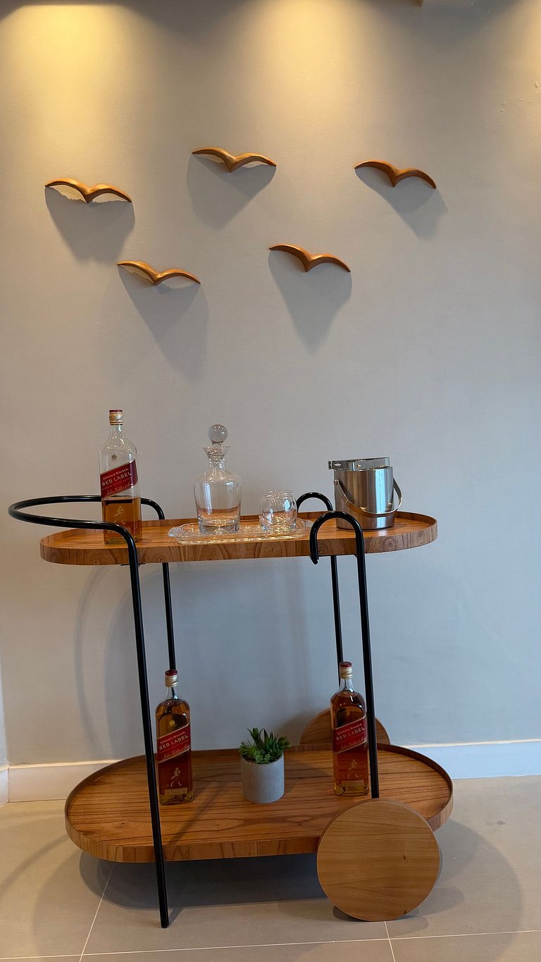 Luxo no Recife Antigo  | Flat 708 no Silo 240