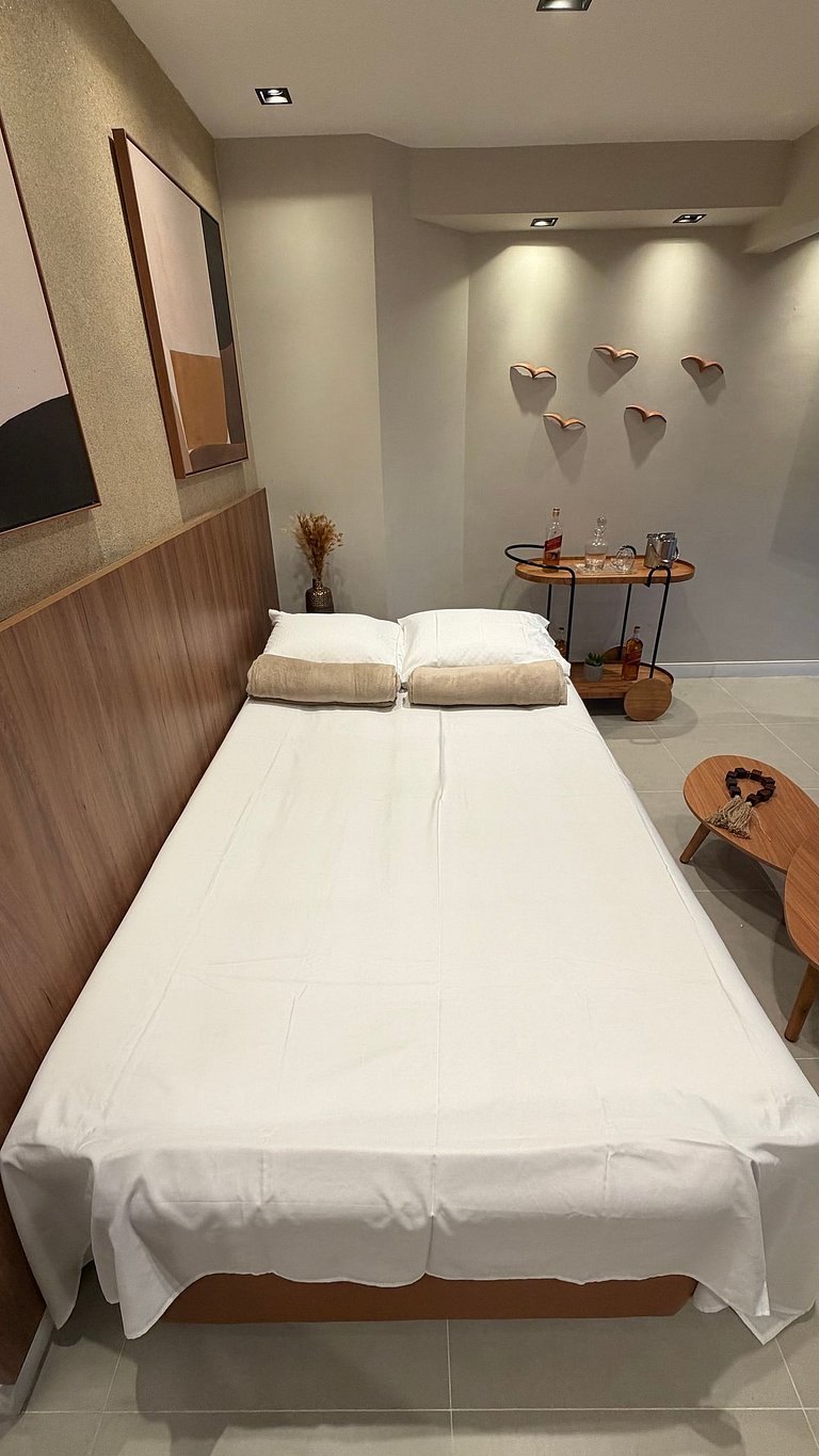 Luxo no Recife Antigo  | Flat 708 no Silo 240