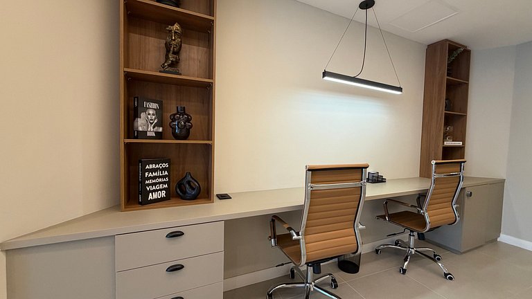 Luxo no Recife Antigo  | Flat 708 no Silo 240
