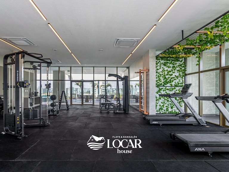 Luxo no Recife Antigo  | Flat 708 no Silo 240