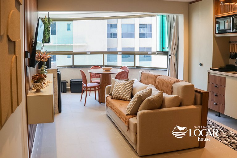 Luxo no Recife Antigo  | Flat 611 no Silo 215