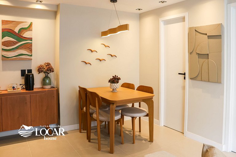 Luxo no Recife Antigo  | Flat 611 no Silo 215