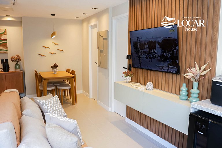 Luxo no Recife Antigo  | Flat 611 no Silo 215