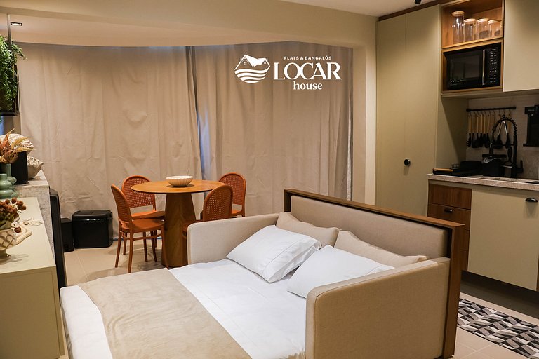 Luxo no Recife Antigo  | Flat 611 no Silo 215