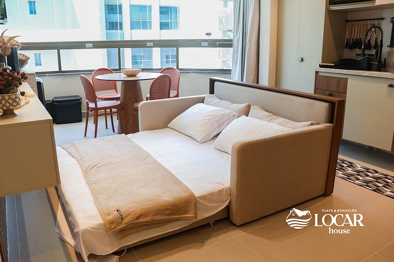 Luxo no Recife Antigo  | Flat 611 no Silo 215