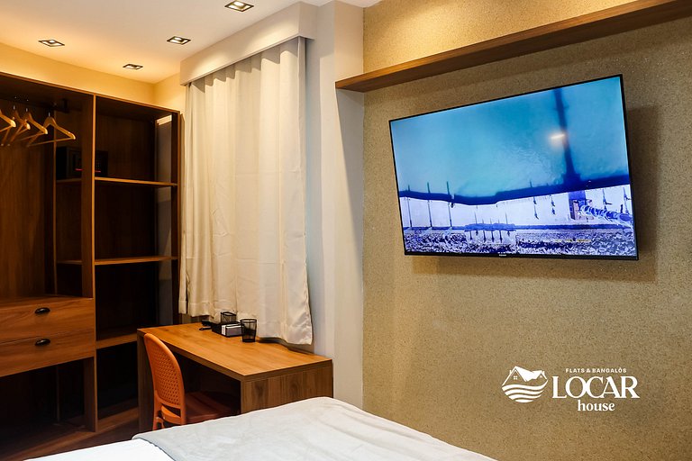 Luxo no Recife Antigo  | Flat 611 no Silo 215