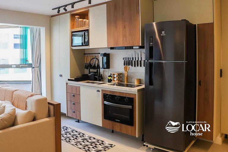 Luxo no Recife Antigo  | Flat 611 no Silo 215