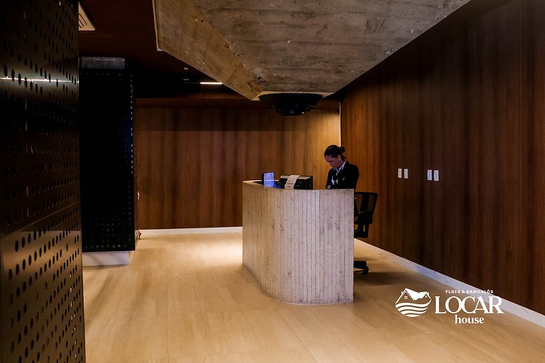 Luxo no Recife Antigo  | Flat 708 no Silo 240