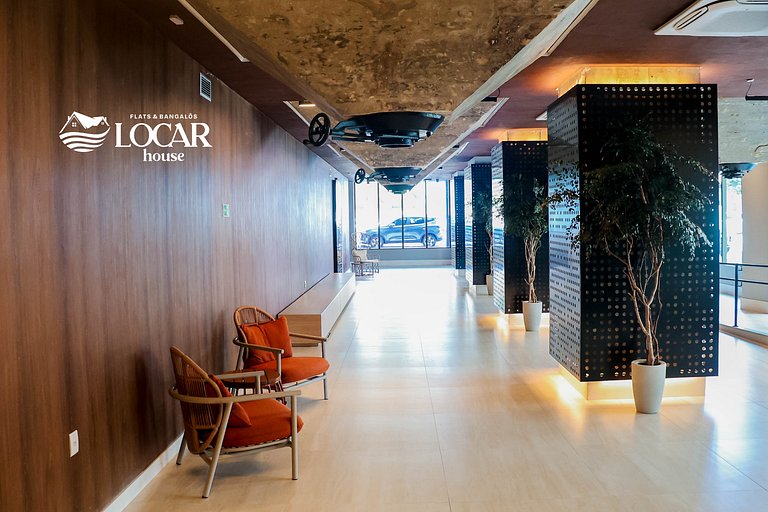 Luxo no Recife Antigo  | Flat 708 no Silo 240
