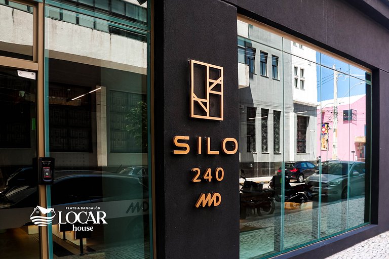 Luxo no Recife Antigo  | Flat 708 no Silo 240