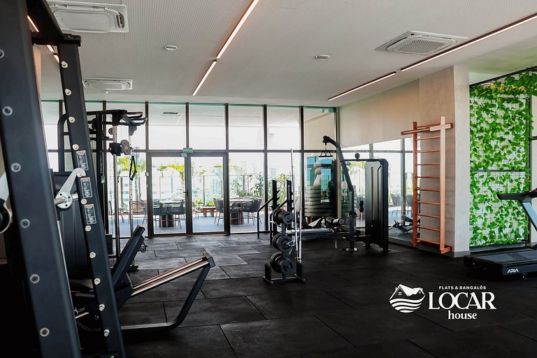 Luxo no Recife Antigo  | Flat 708 no Silo 240
