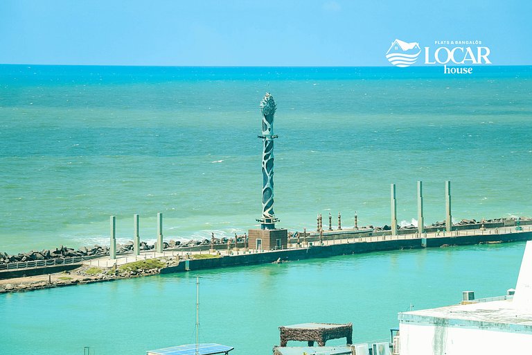 Luxo no Recife Antigo  | Flat 611 no Silo 215