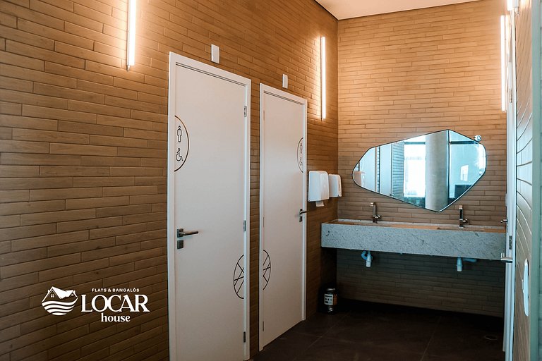 Luxo no Recife Antigo  | Flat 611 no Silo 215
