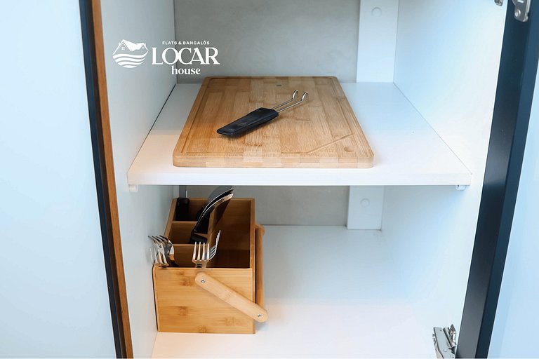 Luxo no Recife Antigo  | Flat 611 no Silo 215