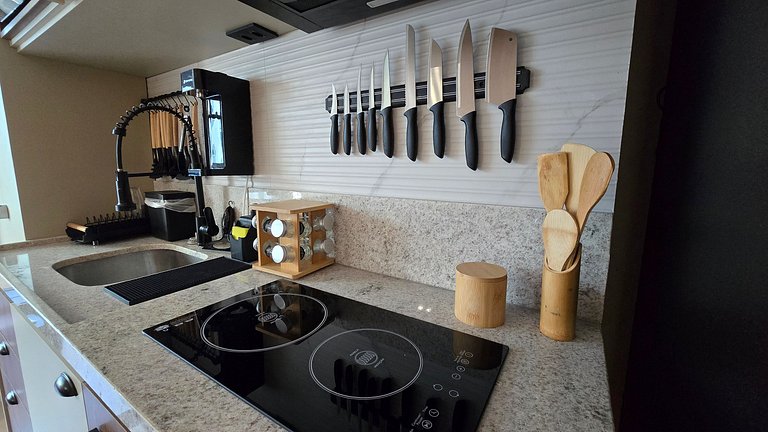 Luxo no Recife Antigo  | Flat 611 no Silo 215
